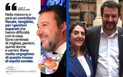 Lucia Vuolo a sostegno dell’iniziativa a favore dei genitori separati o divorziati con difficoltà abitative